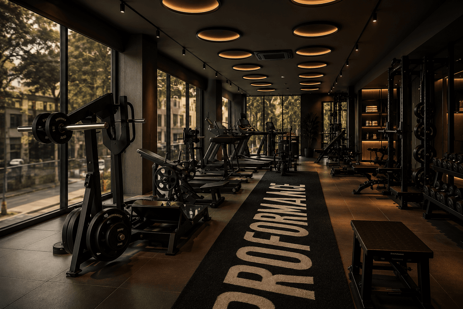 Recovery training floor