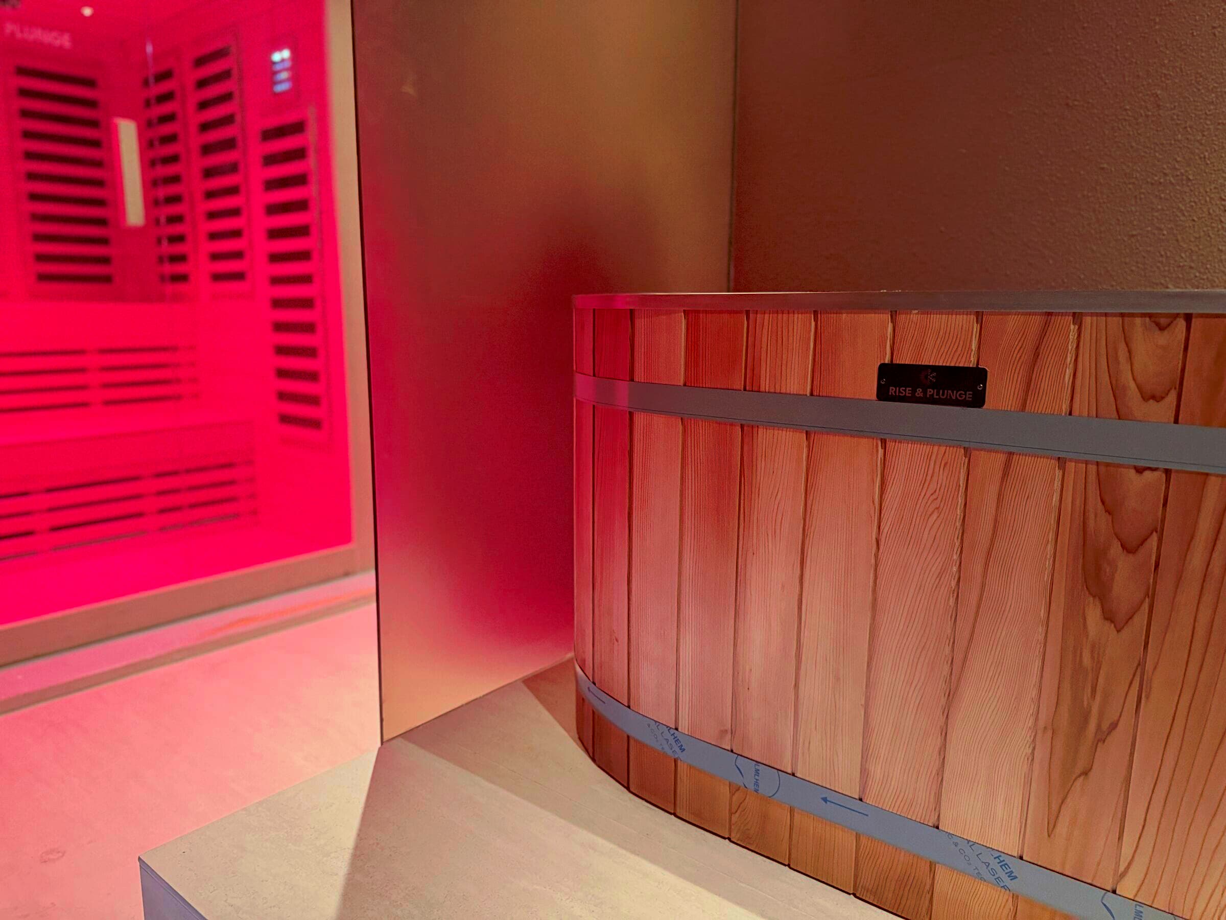 Recovery and wellness suite at Proformance